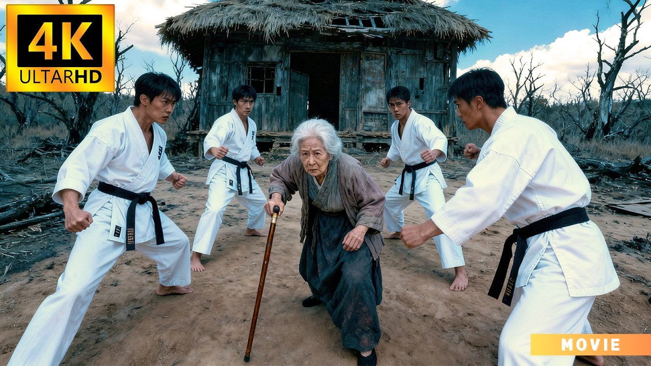被瞧不起的深山老太竟是武功高手，一招秒殺頂尖高手！ ⚔️  抗日 MMA | Kung Fu 🔥