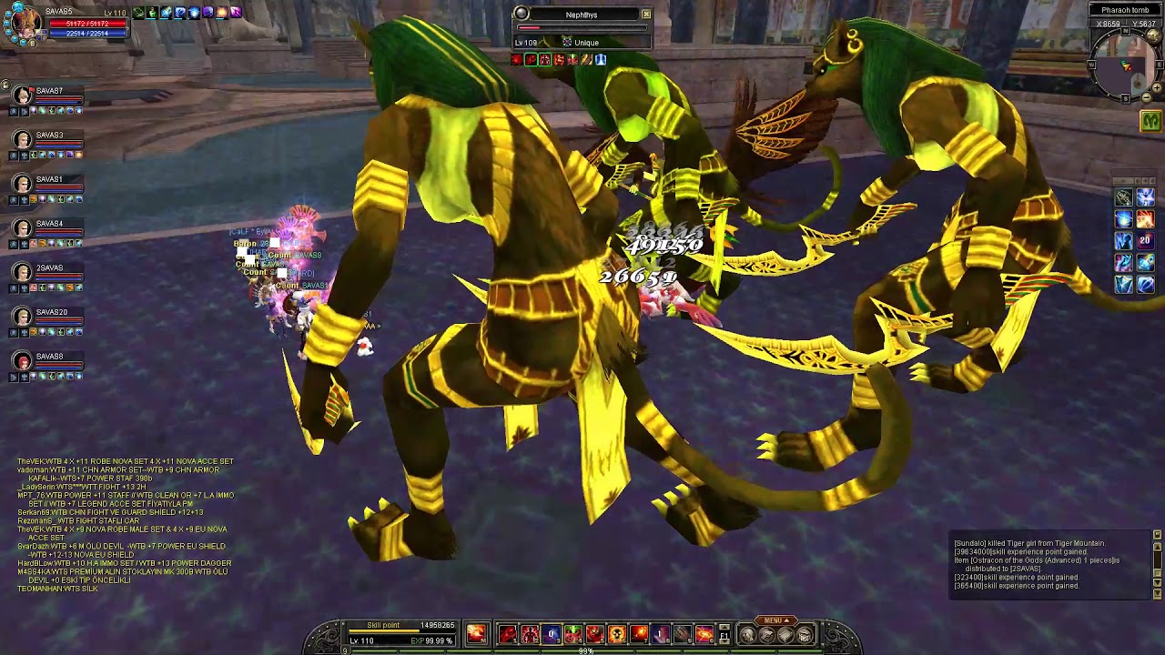 +13 power stafflar ile temple 3. kata  girdim