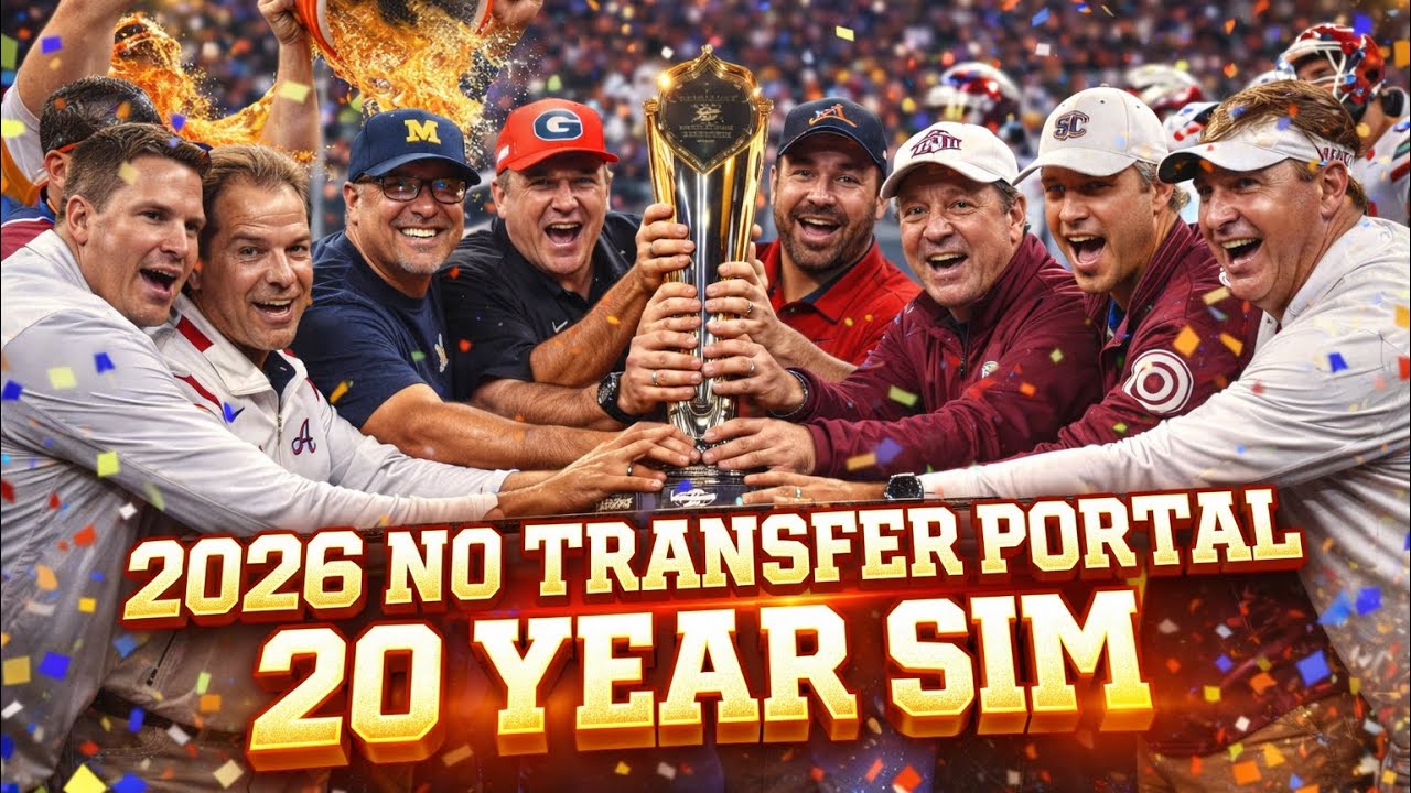 College Football 26 - 2026 Season Sim