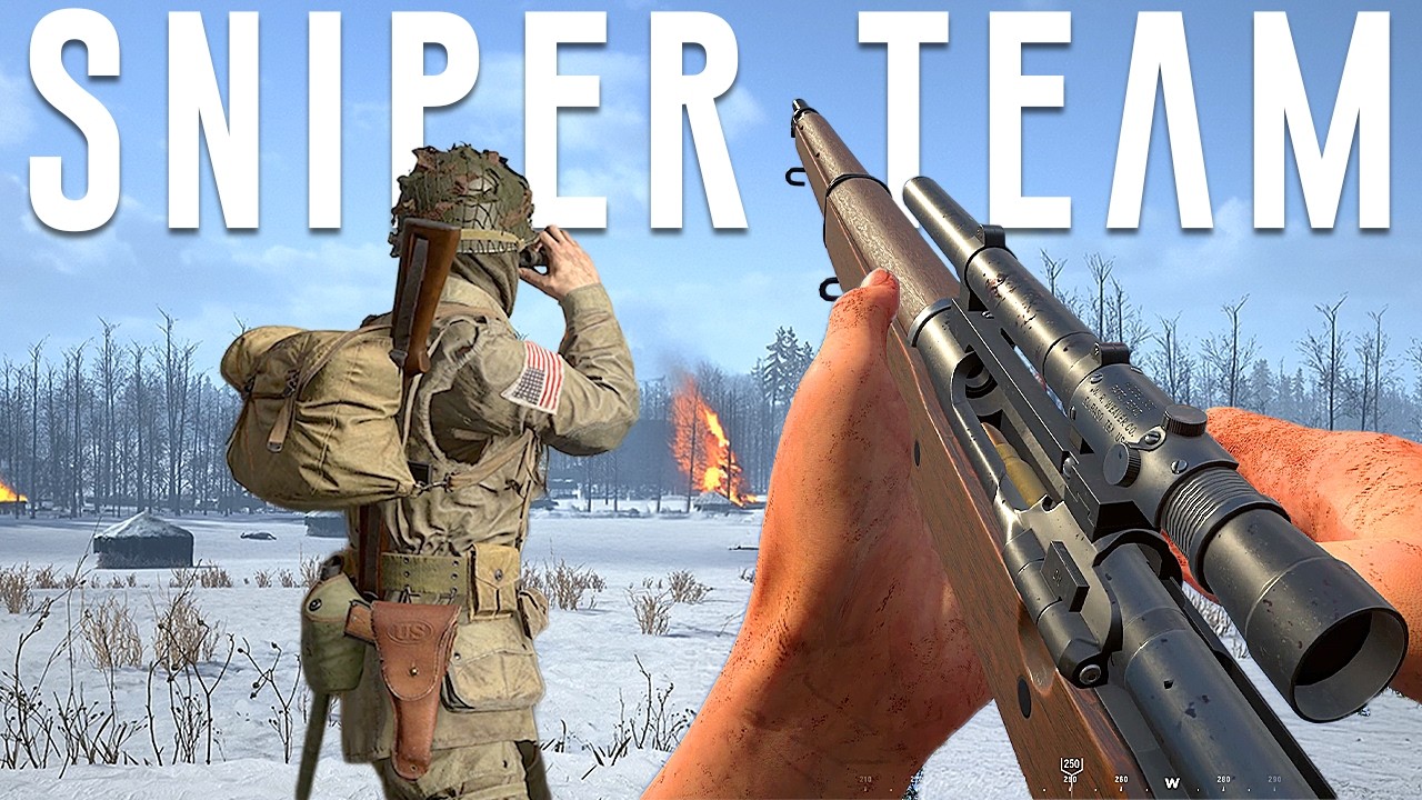 Sniping in Hell Let Loose is Absolutely Savage...