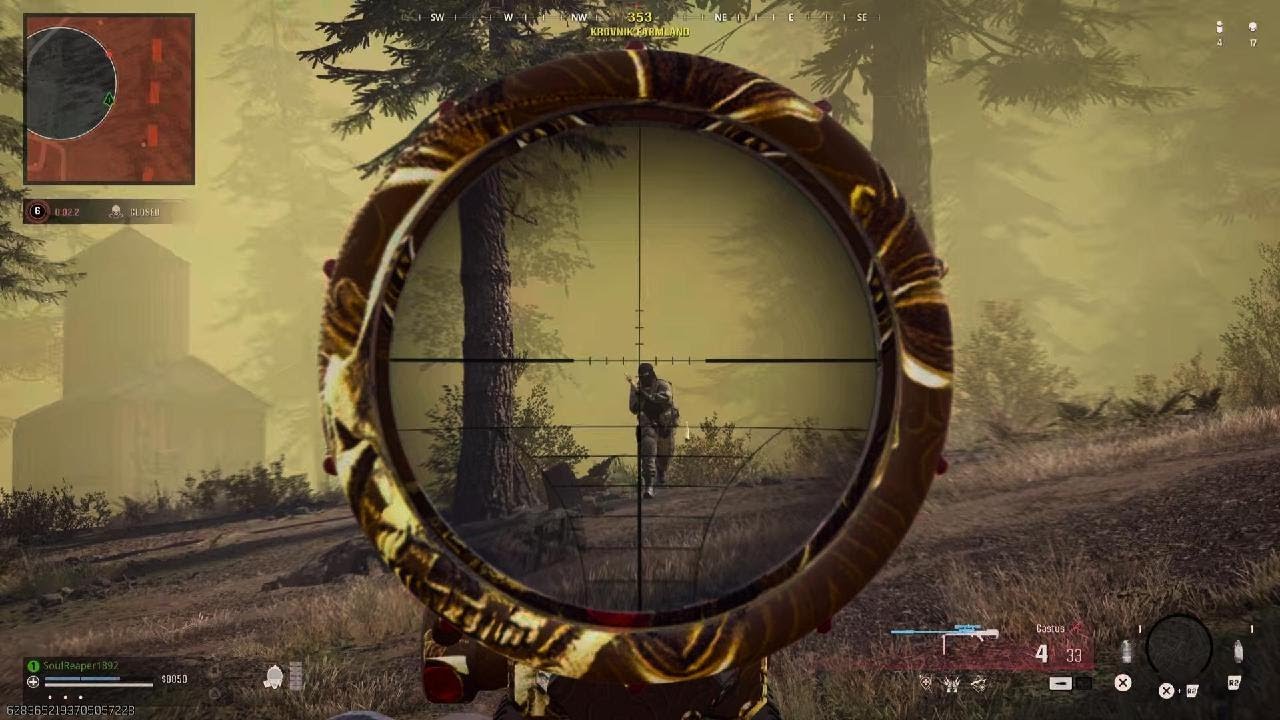 Solo Win Behind Farmland