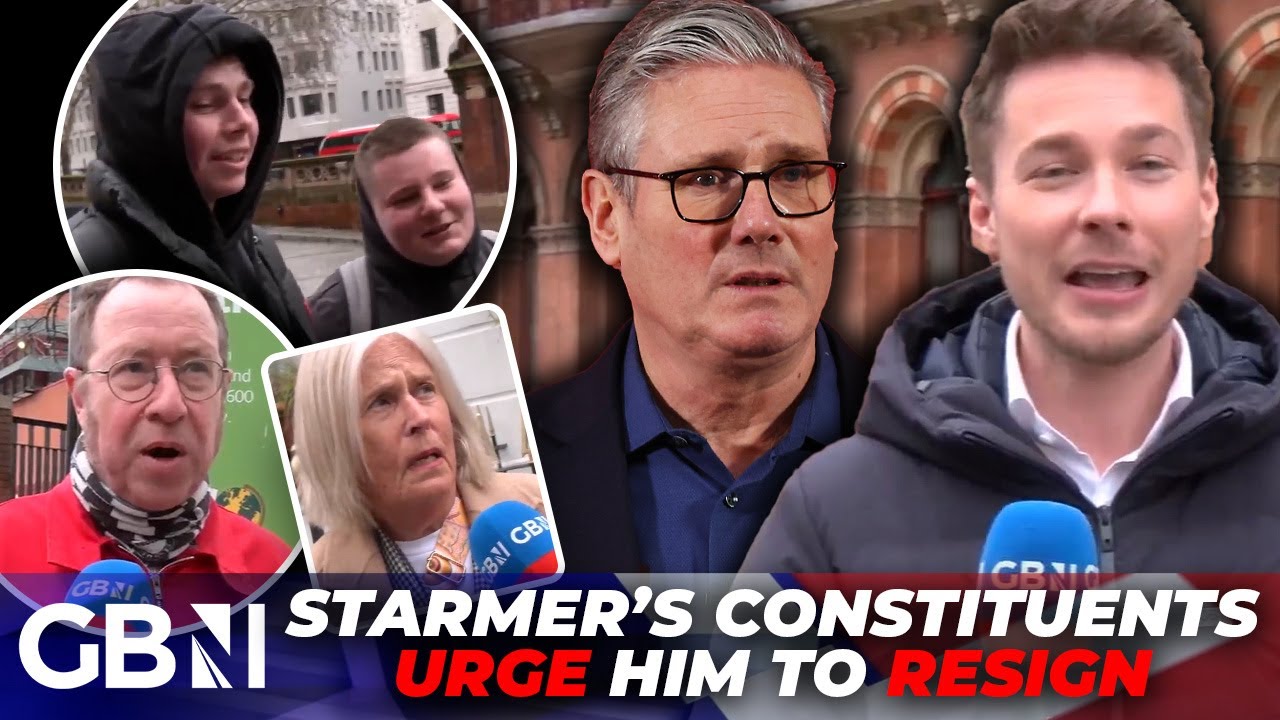 'He's a SAUSAGE!' | Keir Starmer's own constituents deliver DAMNING verdict on PM's future