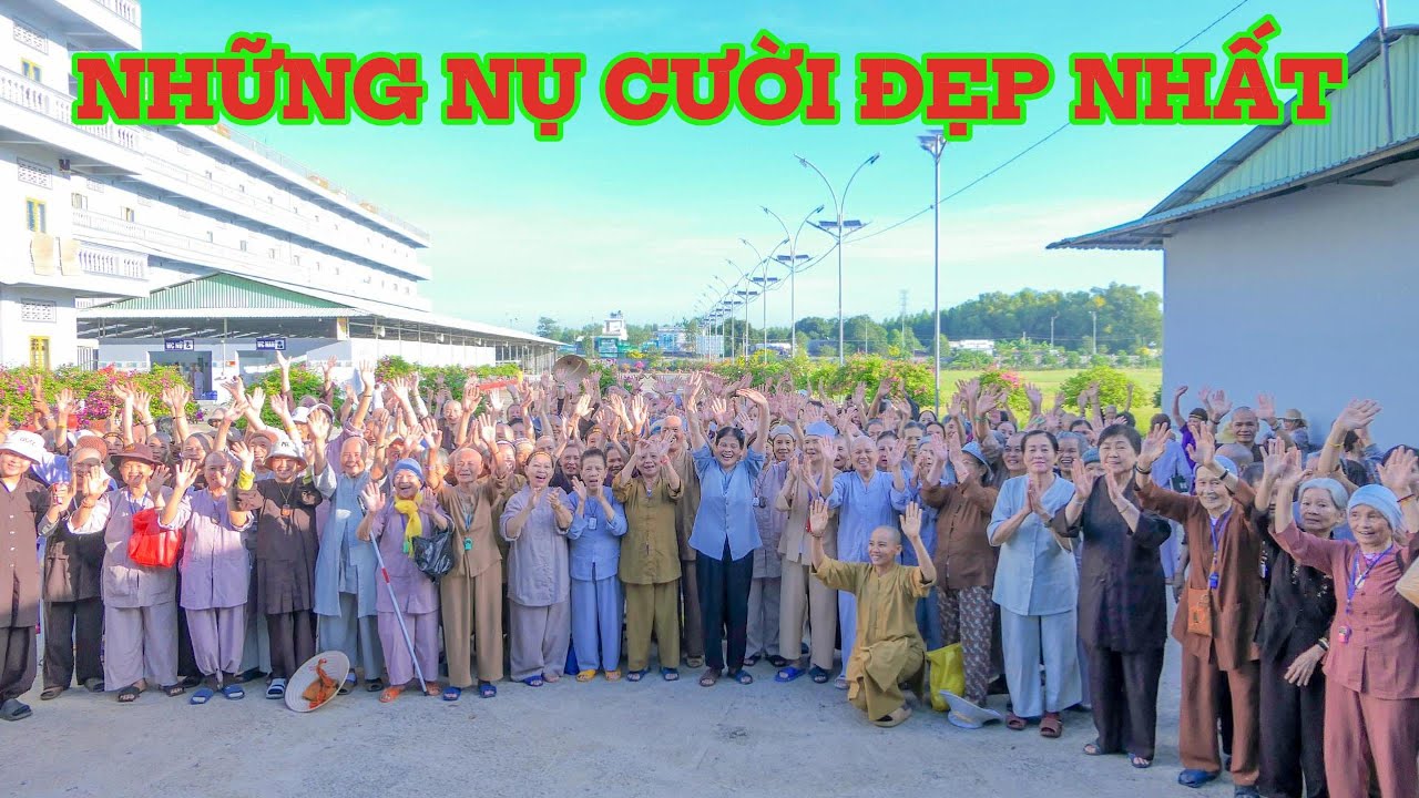 Những nụ cười đẹp nhất Đạo Tràng 3 Tổ Đình ĐẠI TÒNG LÂM. #adidaphat #nammoadidaphat