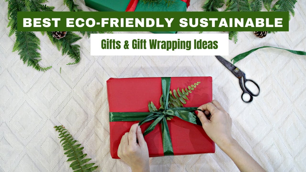 Best Eco-Friendly Sustainable Gifts & Gift Wrapping Ideas | Silent Vlog