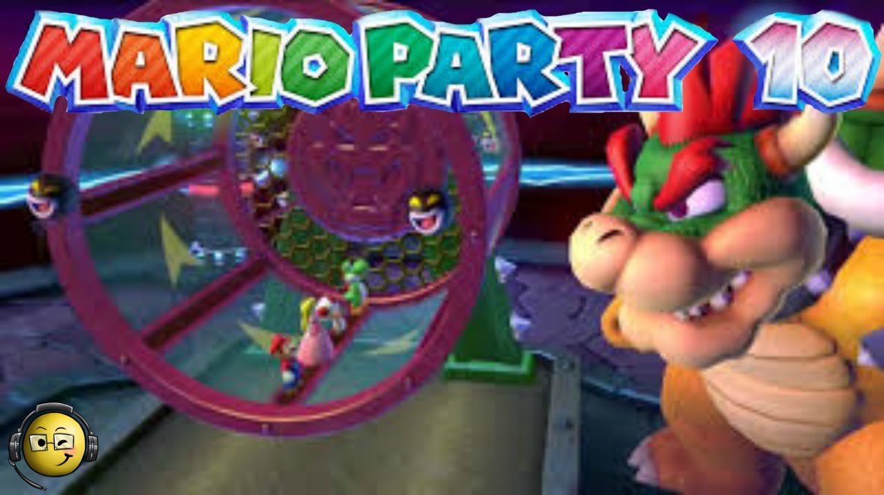 Let's Play Mario Party 10: Bowser Party- All Bowser Minigames!
