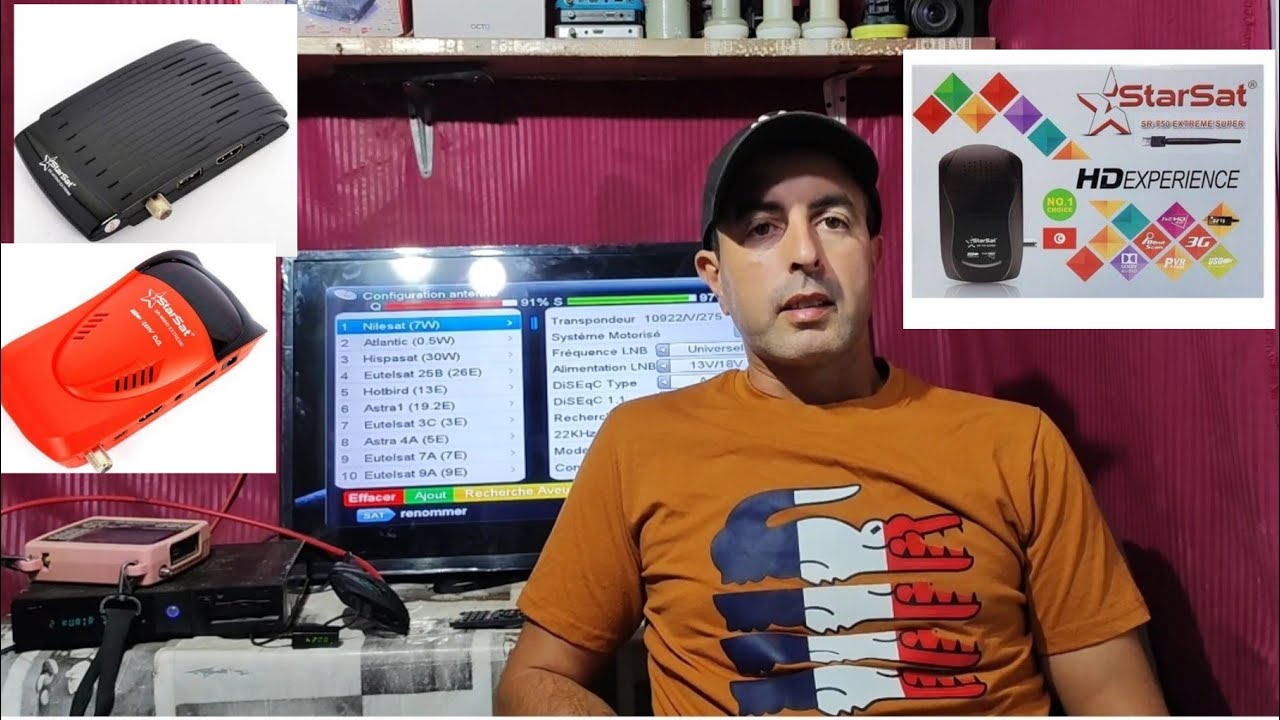 كيفية ادخل كل قنوات وادخال انترنت علي اجهازة ستار سات