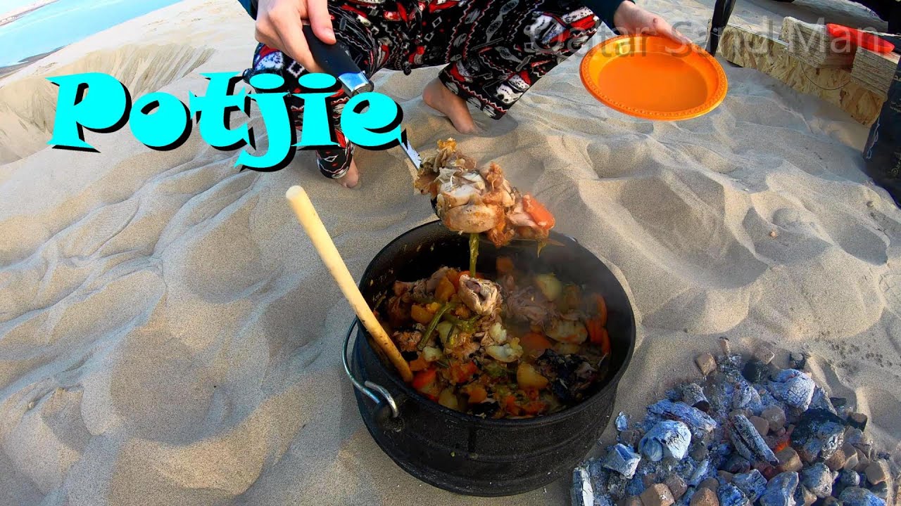 New Year South African Potjie dinner in the Qatar Desert