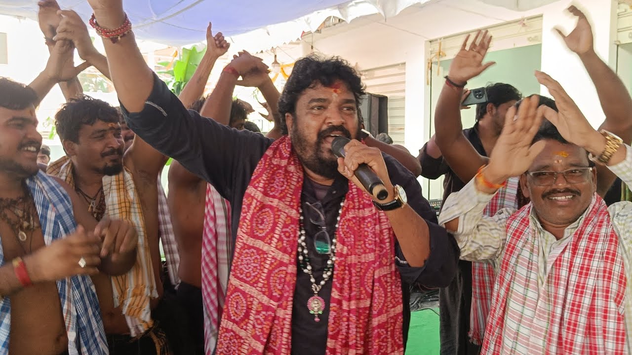 Gangaputra Narsingh Rao Non stop songs | live performance At Alwal 2024 | Ayyappa Swamy Pooja 2024