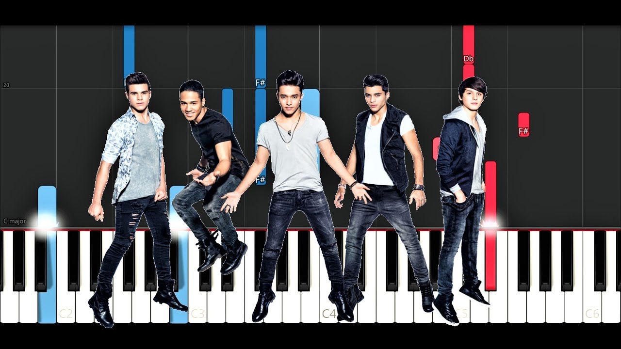 CNCO - De Cero (Piano Tutorial)