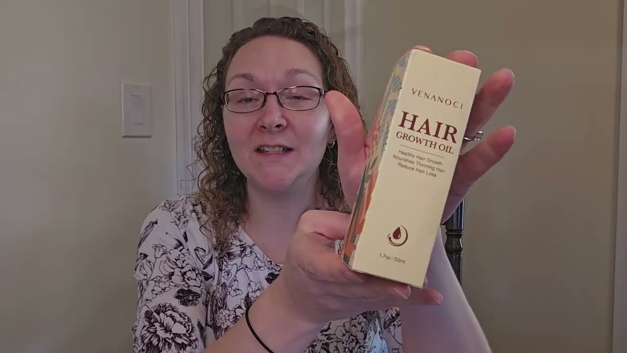 Venanoci Hair Growth Oil with Rosemary & Biotin: Natural Hair Regrowth Serum for Women & Men