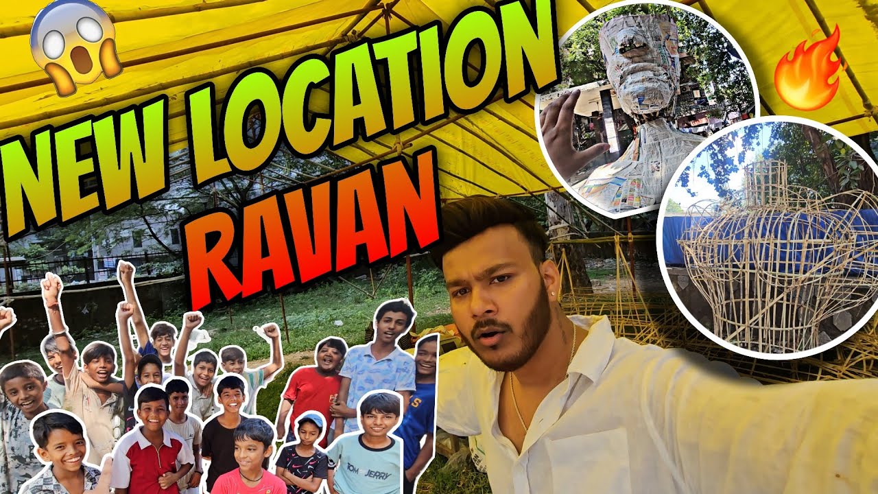 Pandav Nagar Ravan Making 2025 | Ranjeet Nagar Ravan Making 2025 | Ramlila Ravan 2025
