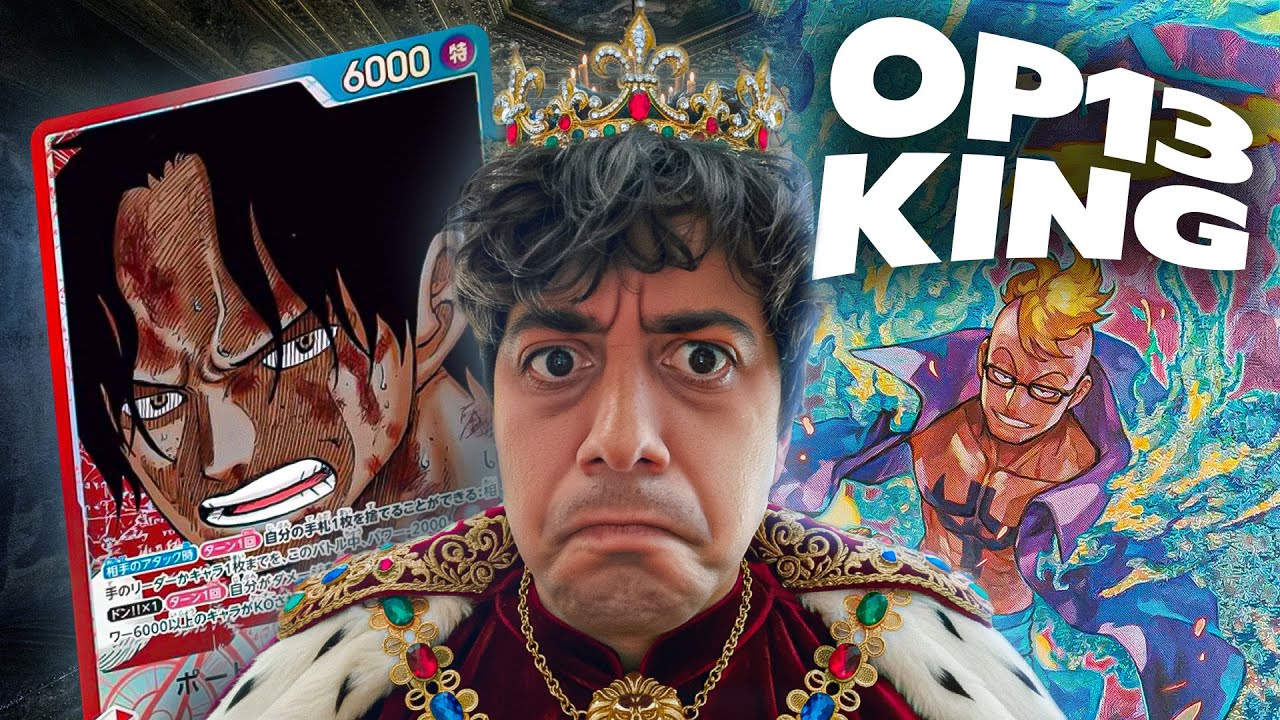 Ace OP13 è il vero KING del meta? 👑 Decklist & Gameplay - OPTCG 🔥
