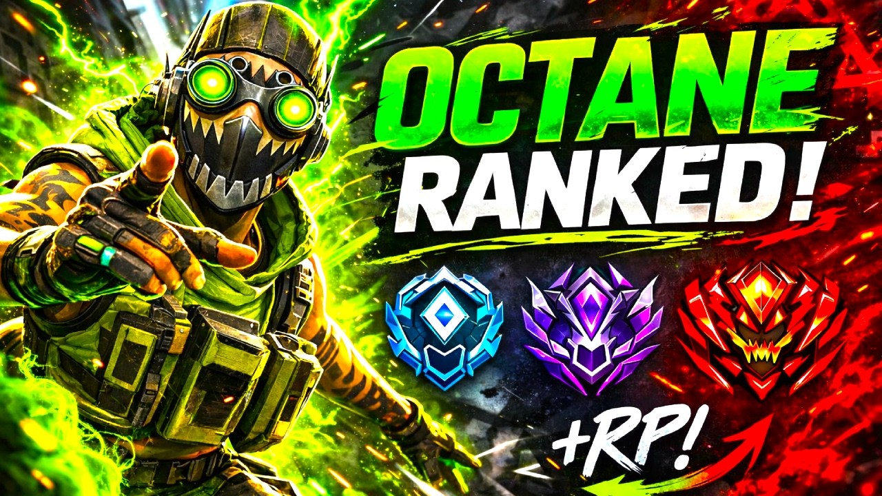 Безумный рейтинг OCTANE - Путь к мастерству (Геймплей Apex Legends)