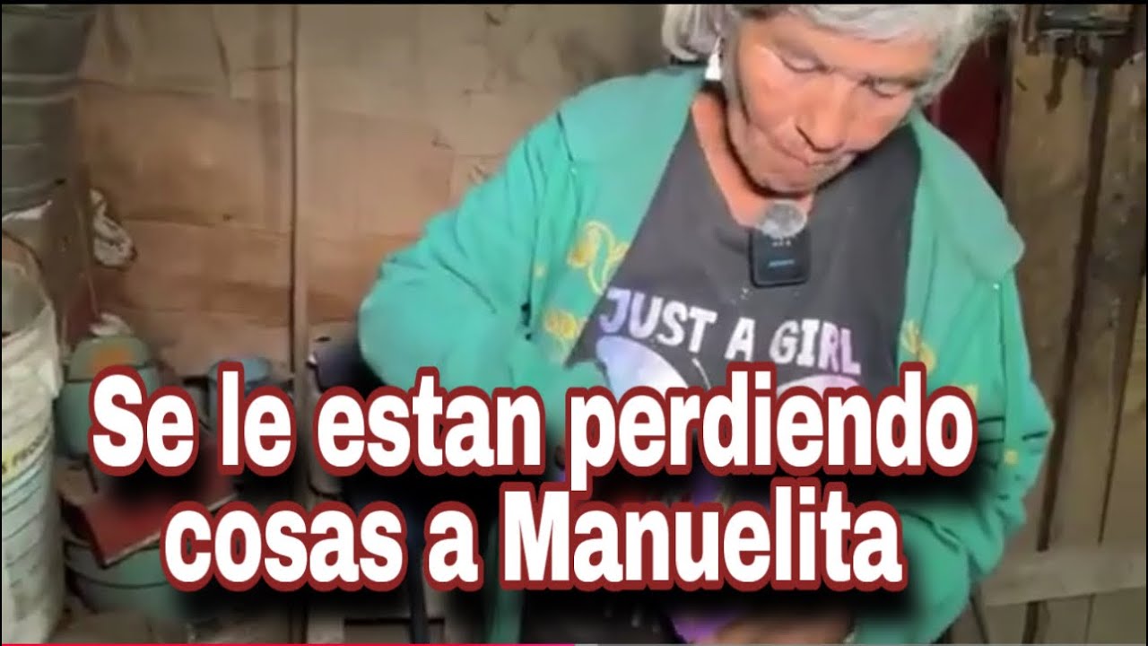 SE LE ESTAN PERDIENDO COSAS A MANUELITA 😧😳