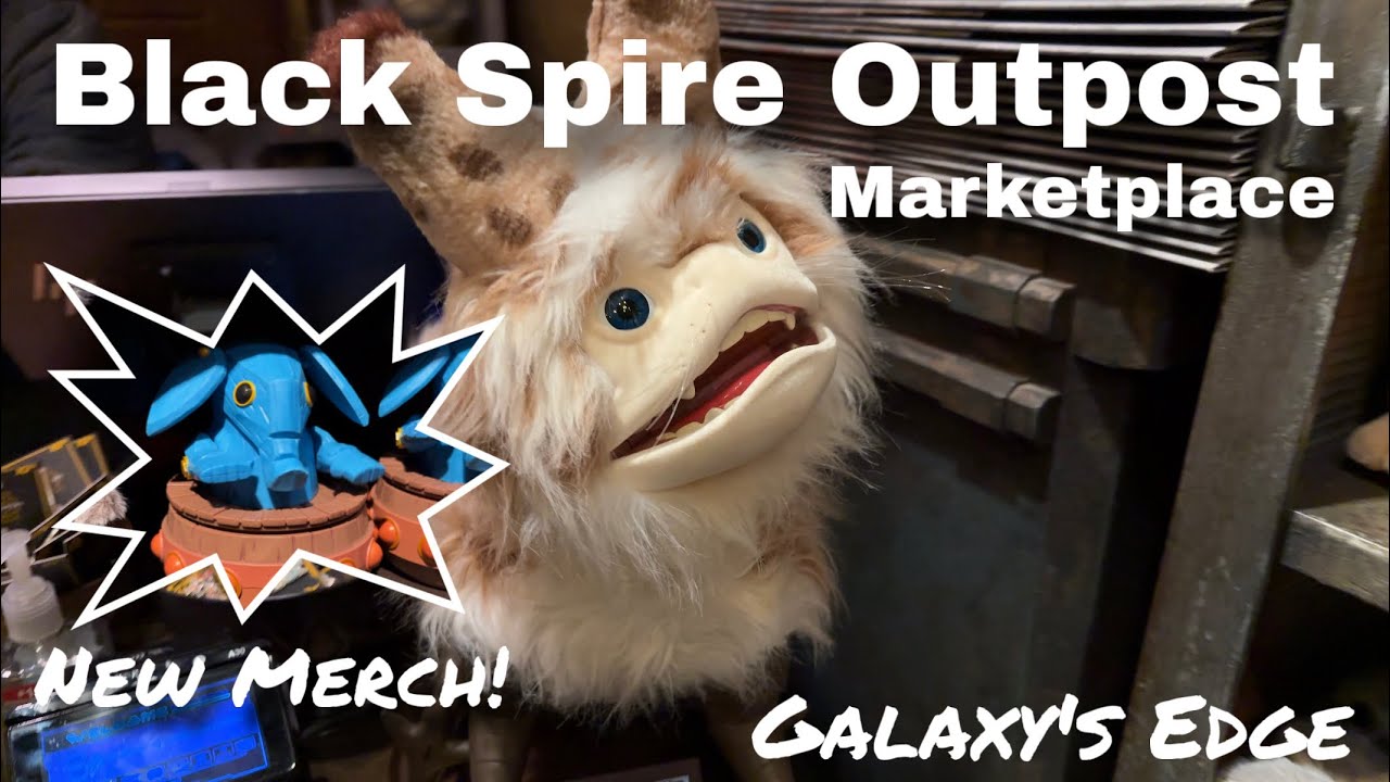 New Merch! Star Wars: Galaxy’s Edge - Marketplace Walkthrough 12/15/25 l Disneyland
