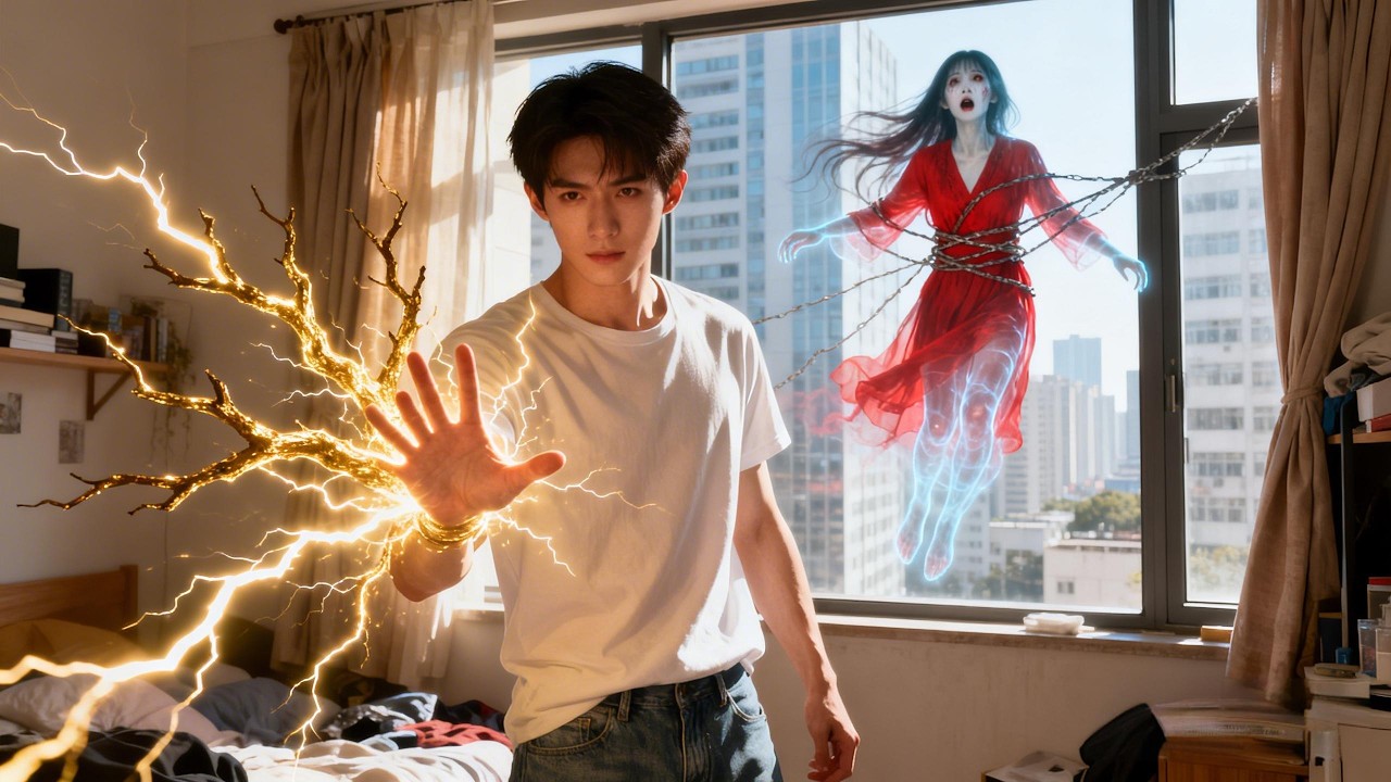 半夜女鬼鑽被窩！窮小子激活抓鬼系統，反手把她收了當老婆？🔥