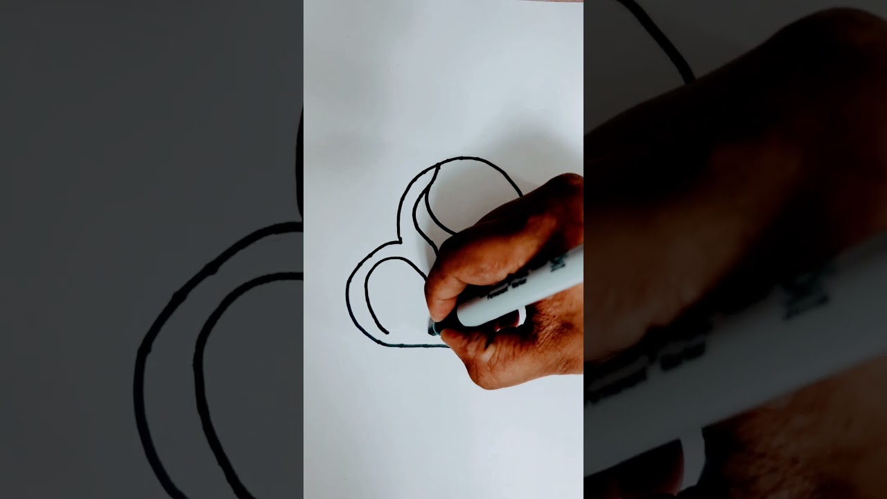 Easy mom and baby drawing ✍️