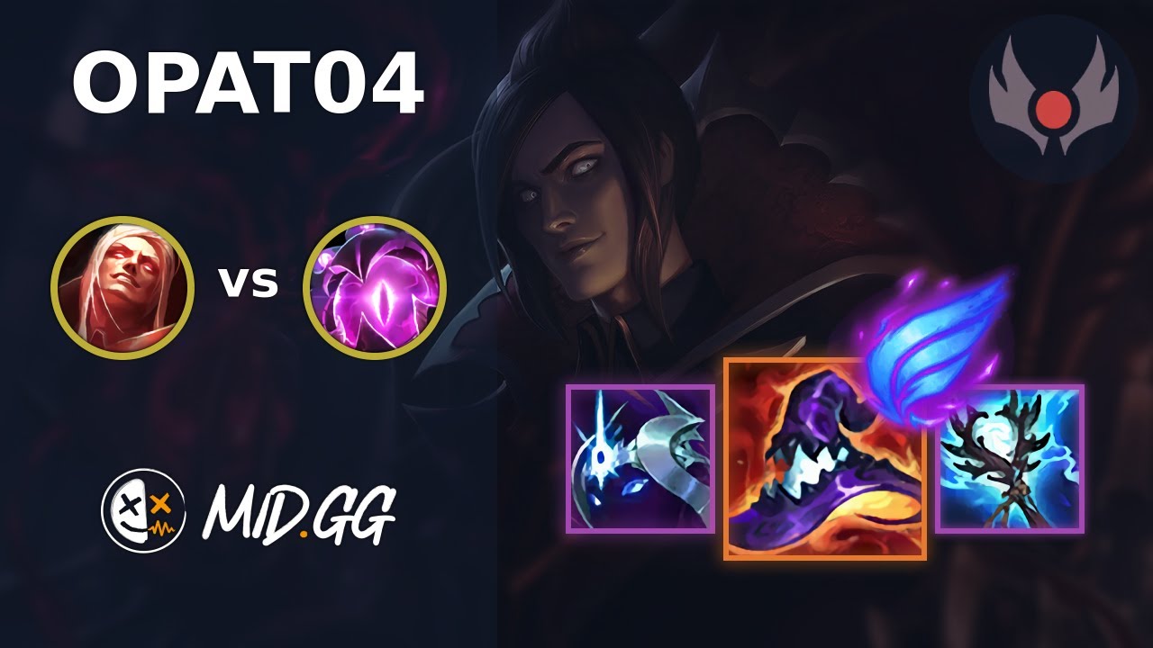 MID.GG: [ Opat04 ] Vladimir MID vs Vel'Koz | EUW GRANDMASTER | LOL Season 2025