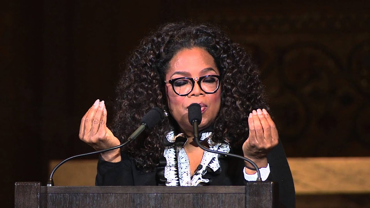 Oprah Winfrey delivers 2015 
