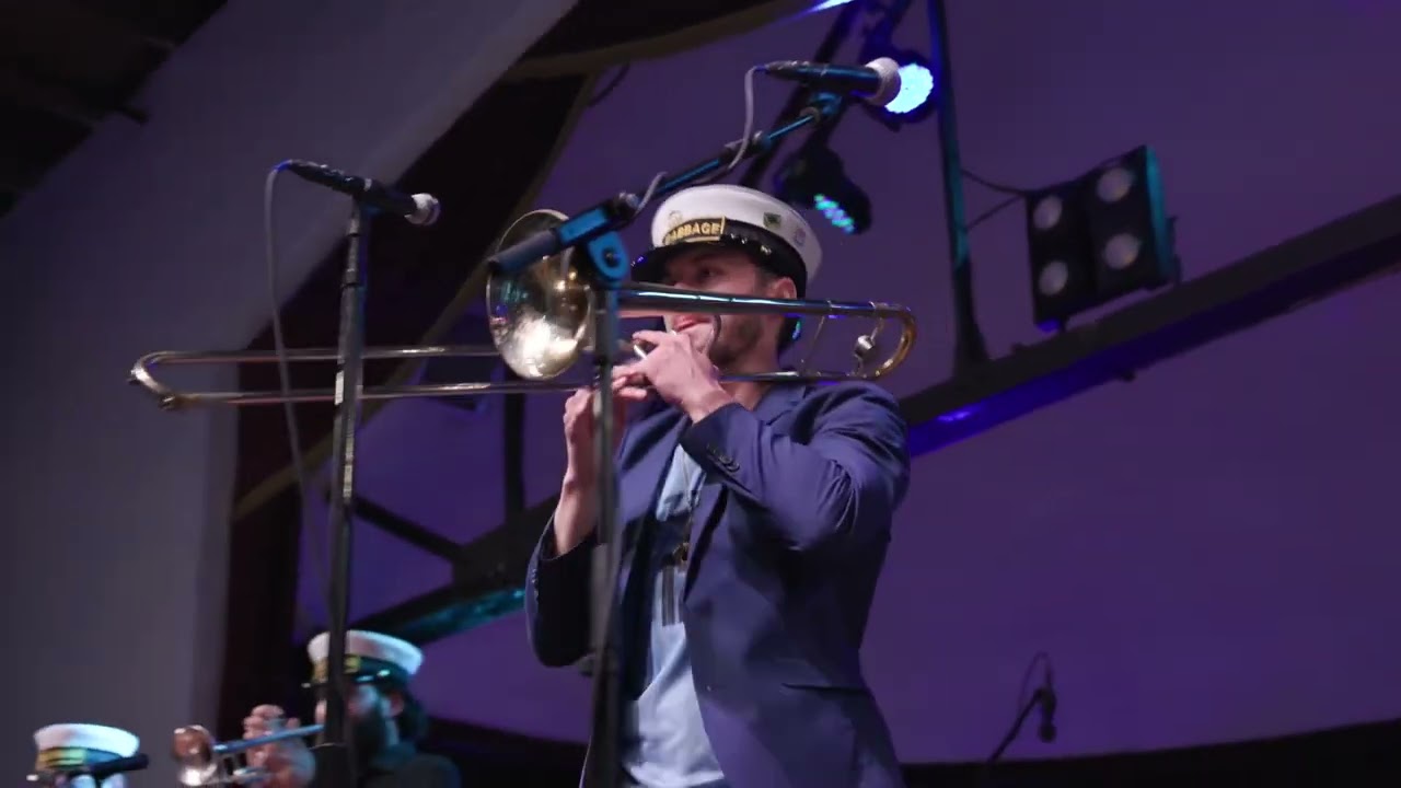 King Cabbage Brass Band performs “Super Stupid / Tubthumping” live at Cain’s Ballroom