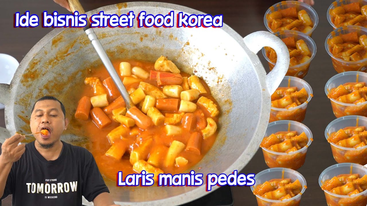 Jajanan street food Korea TTeobokki laris di Indonesia Peluang bisnis masa pandemi