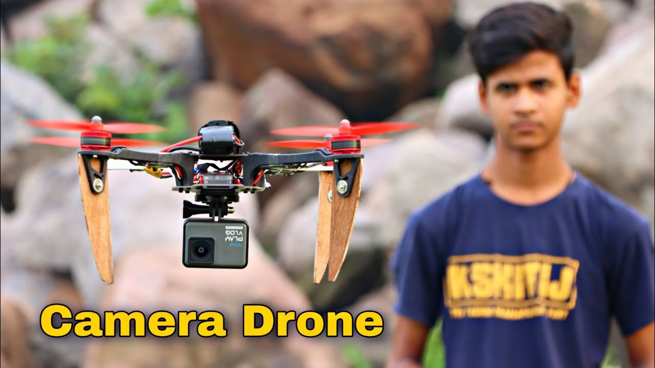 How to make Camera Drone Dji F330 quardcopter