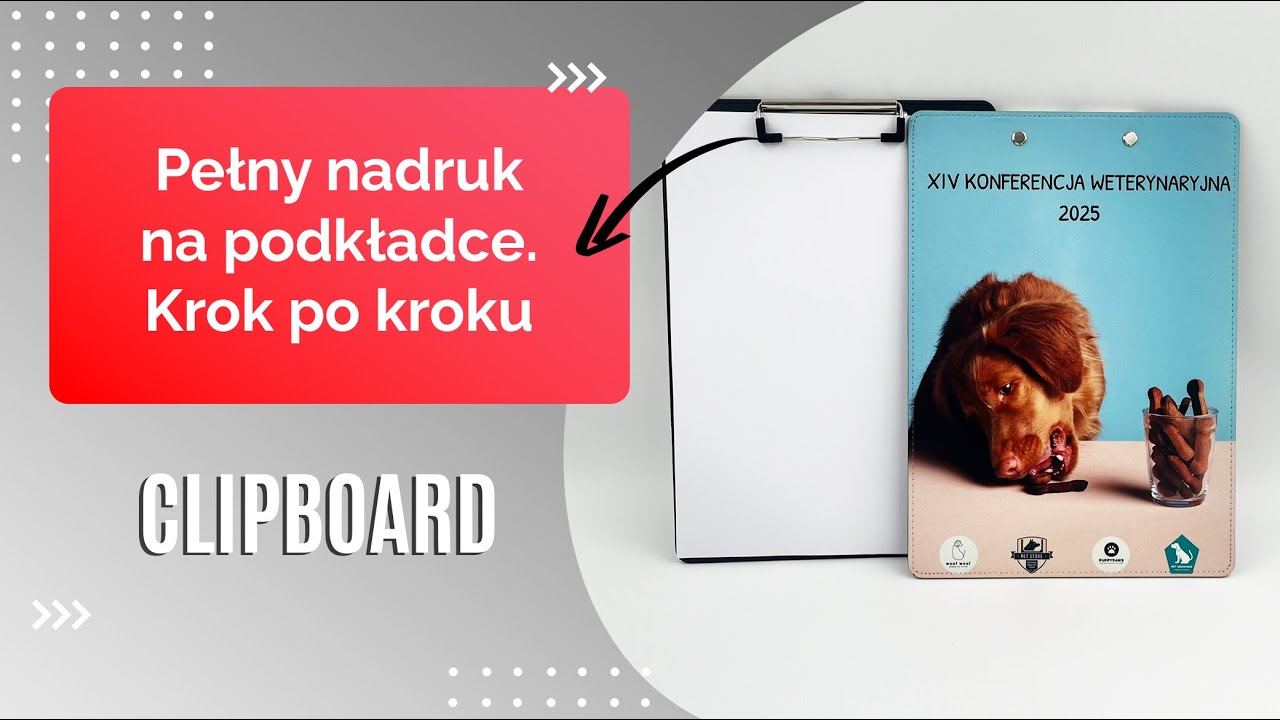 Jak zrobić pełny nadruk na clipboardzie A4 | Sublimacja na podkładce | GRAWERTON