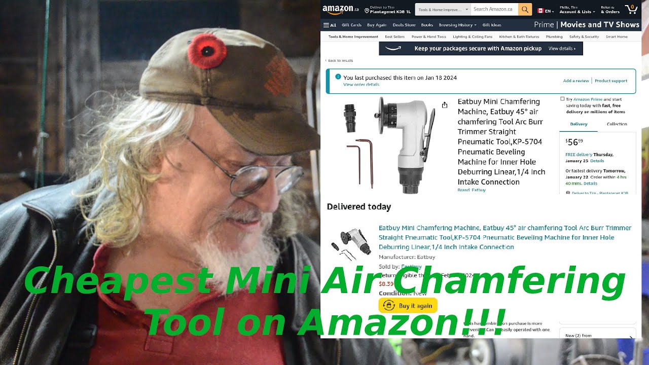 Cheapest Mini Air Chamfering Tool on Amazon