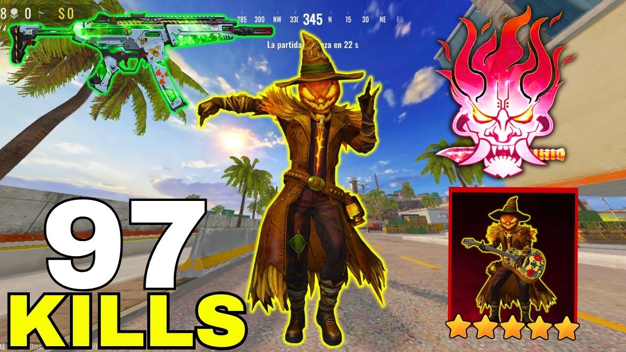 97 KILLS!! 😱 23 MINUTOS FULL INTENSO Y AGRESIVO - BLOOD STRIKE - POCO X6 PRO