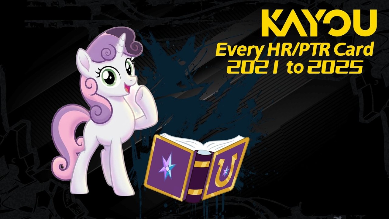 Kayou CCG Every Moon HR & PTR Filler Cards  2021 to 2025