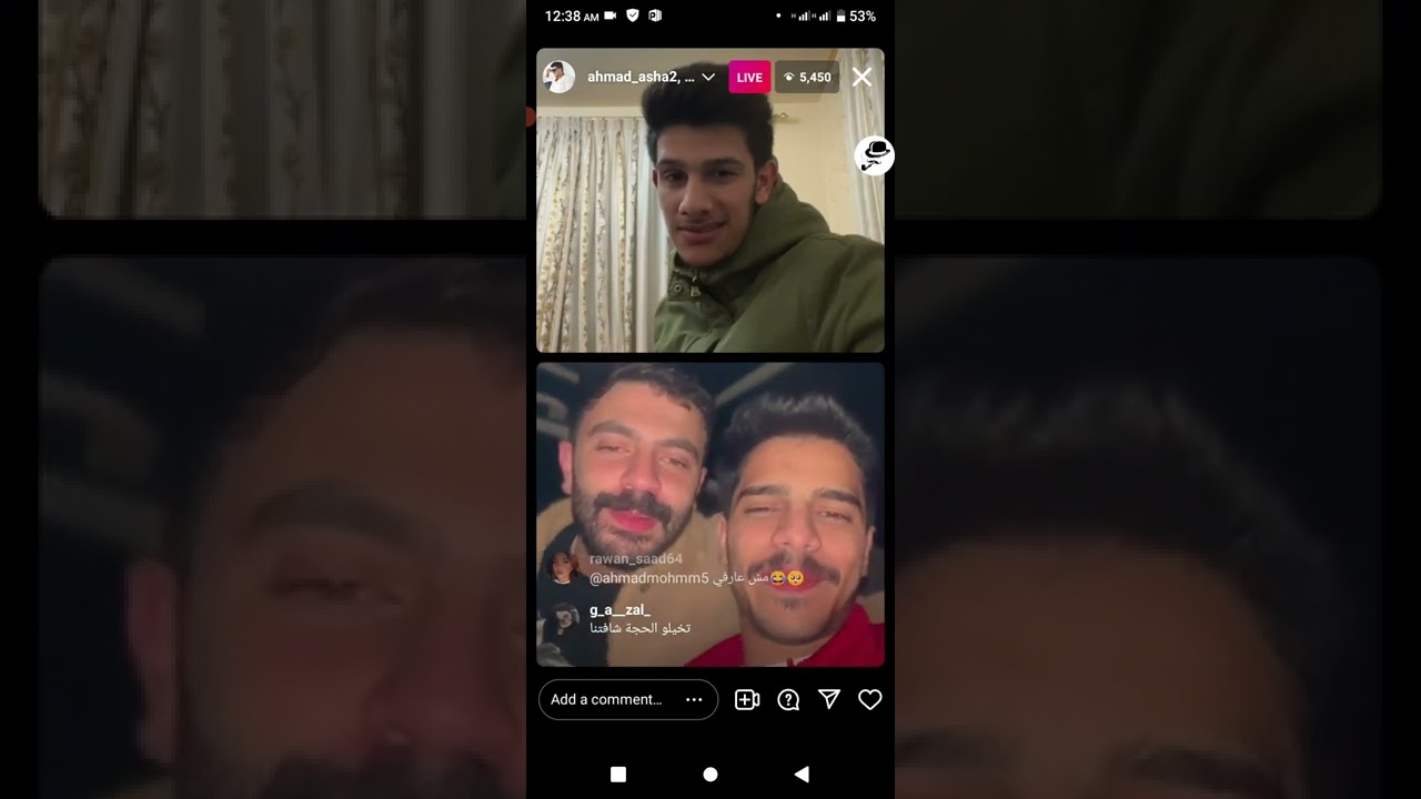 لايف أحمد عشا مع أحمد الكسواني
