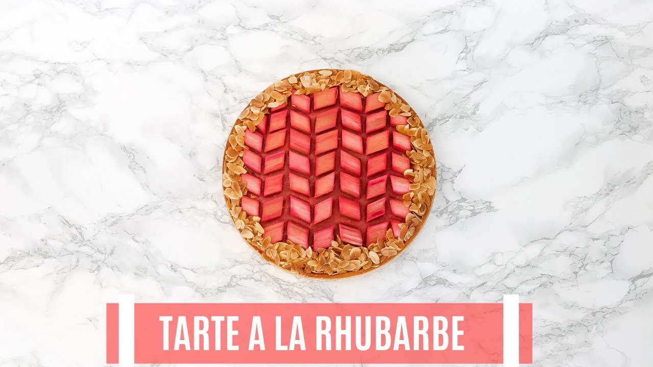 TARTE A LA RHUBARBE FACILE