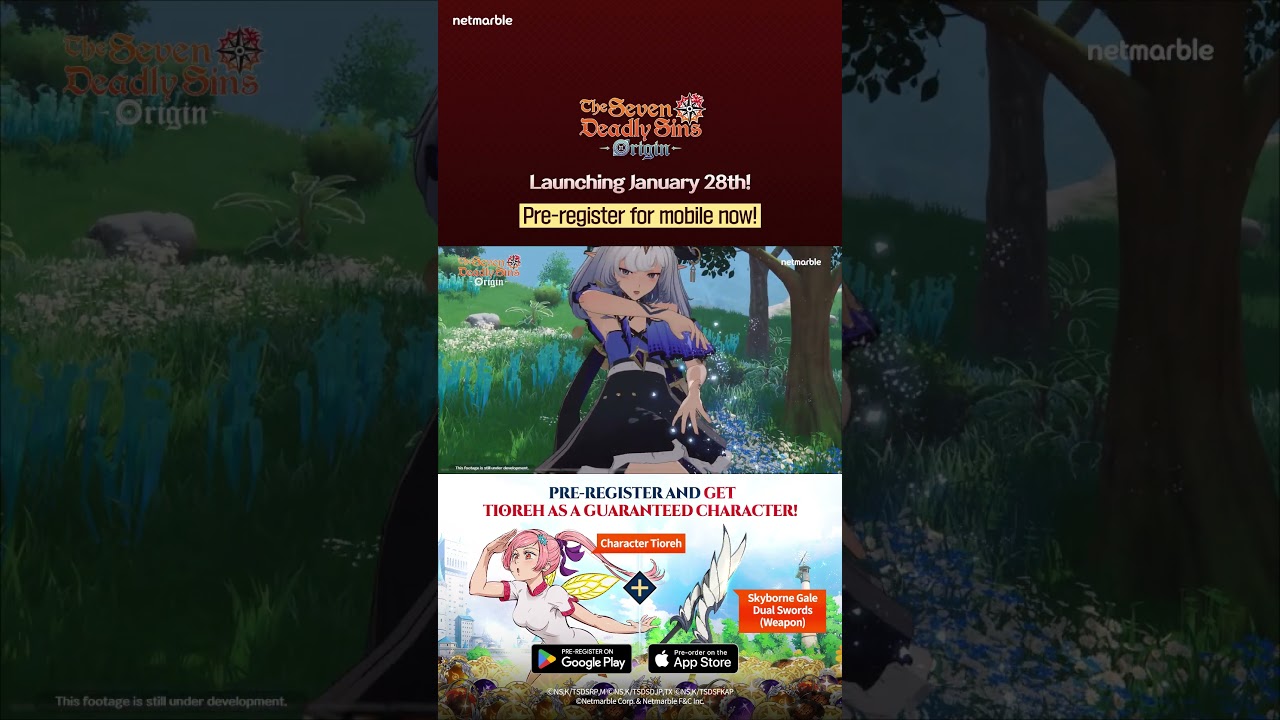 [7DS Origin] Launching January 28th! | The Seven Deadly Sins: Origin