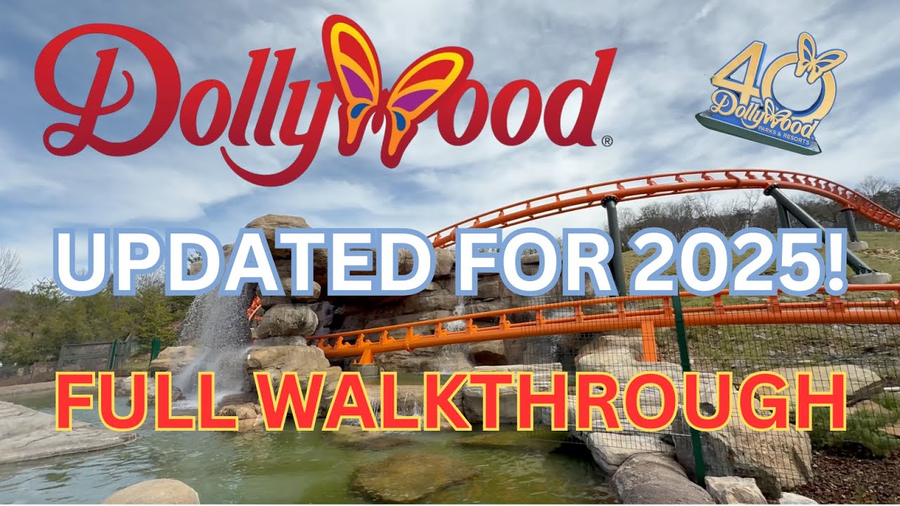 Dollywood 2025 Full Park Tour | Walkthrough Every Land & Experience the Park!