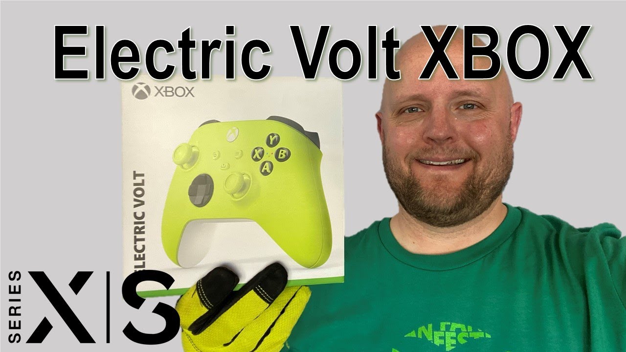 Microsoft Xbox Electric Volt Controller Unboxing and Review
