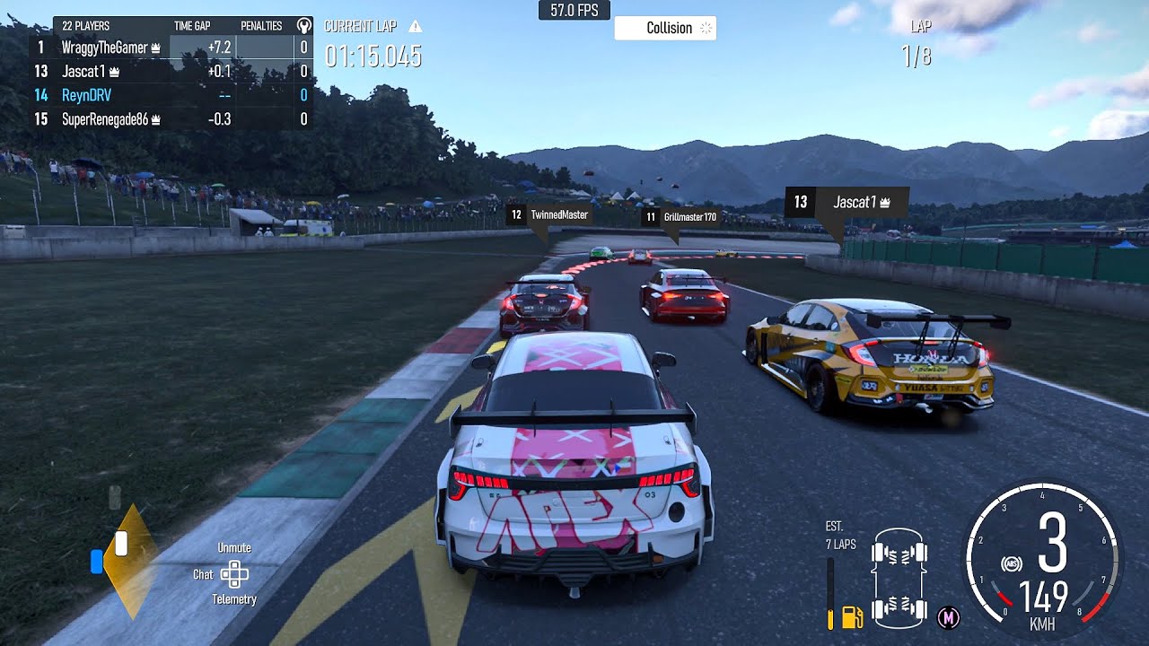 The Joy of Racing in the Touring Car Series (Forza Motorsport)