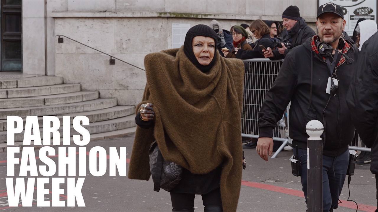 Показ Rick Owens StreetStyle l Осень-зима 2026 l Неделя моды в Париже
