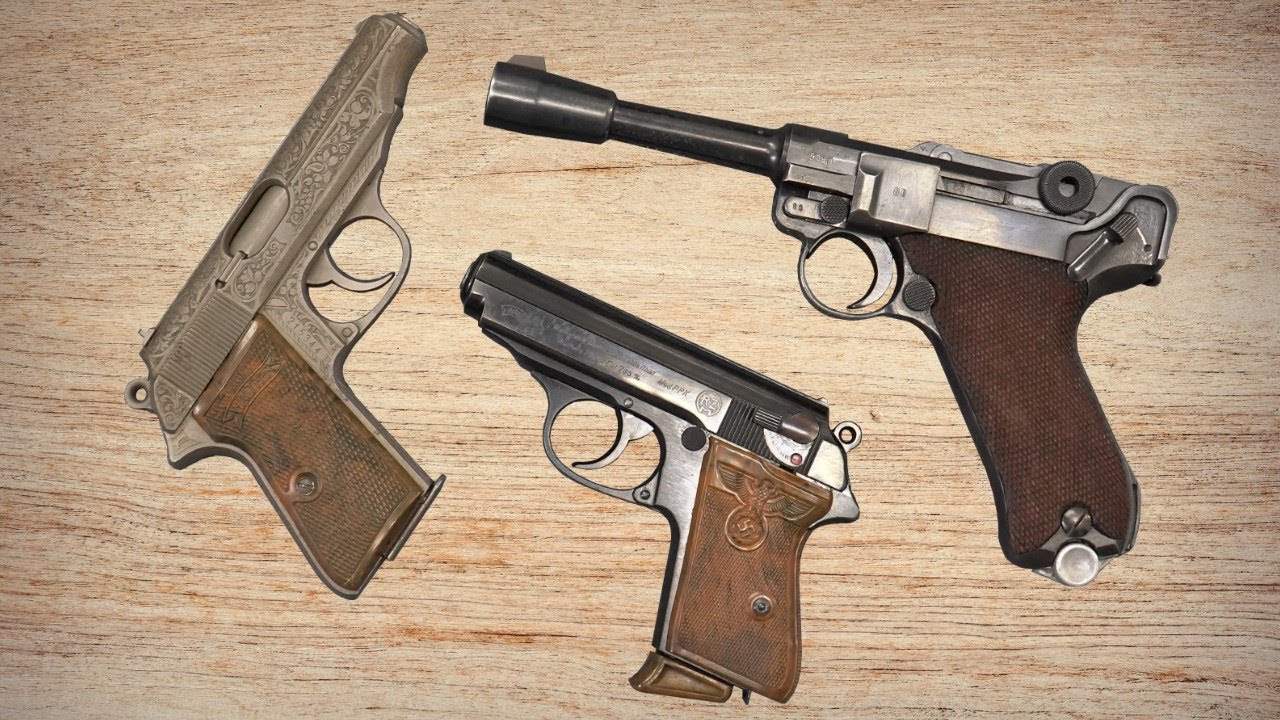 Luger With Flash Hider, Engraved Walther PP, and WW2 Luger Restoration!