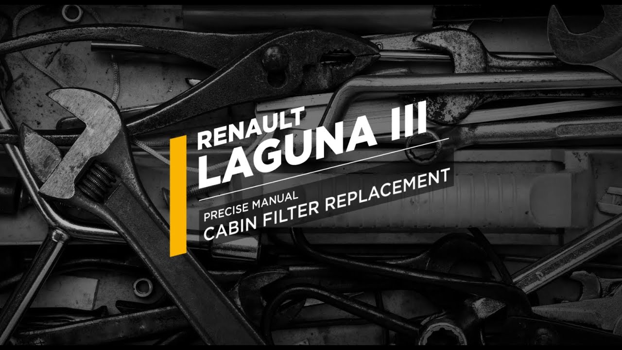 HOW TO REPLACE A WIX FILTERS CABIN FILTER | Renault Laguna III - WP9307