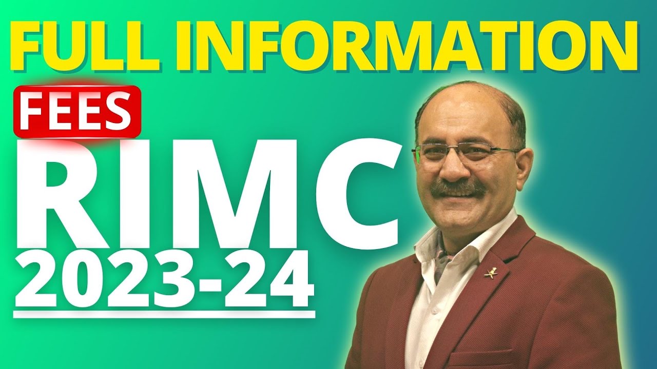 Information on RIMC Fees Structure for RIMC Cadets | What is the Fees in RIMC?