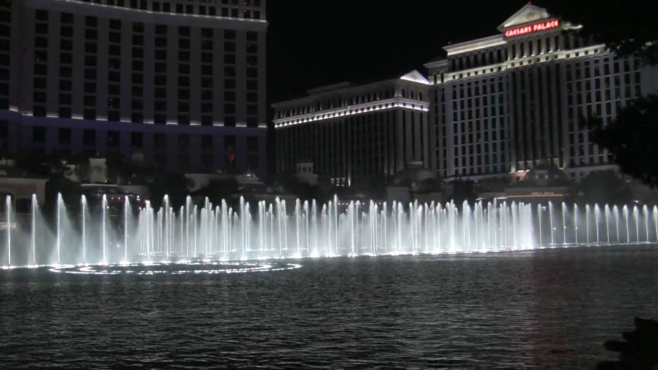 Wassershow (Fountains), Bellagio Casino, Las Vegas, USA