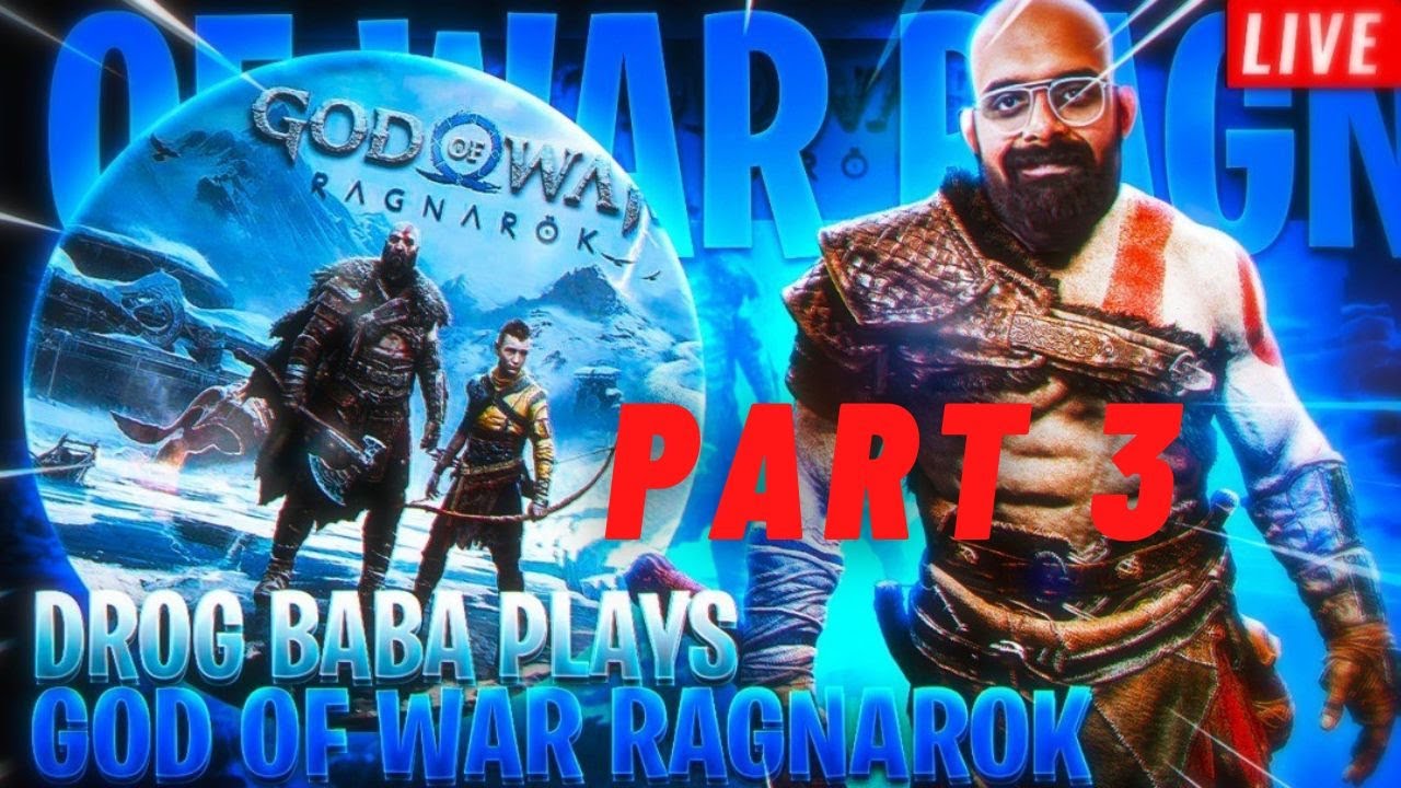 God Of War Ragnarok Live Stream Part 3 || PS 5 Gameplay