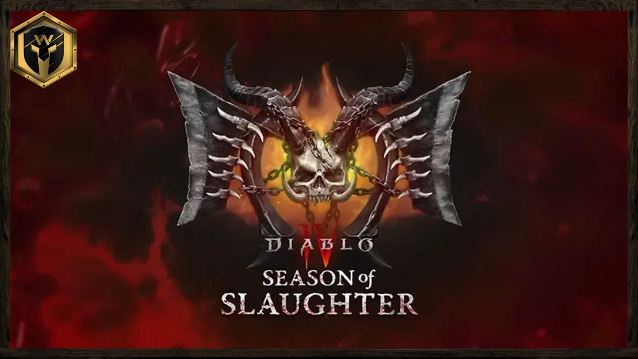 Diablo 4 Season of Slaughter LIVE 🔥 New Season Start | Fresh Character & Grind