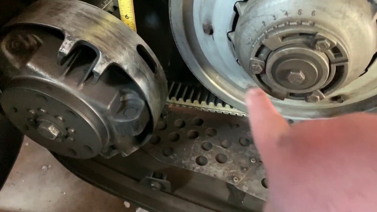 2003 Skidoo Rev chassis belt replacement and adjustment