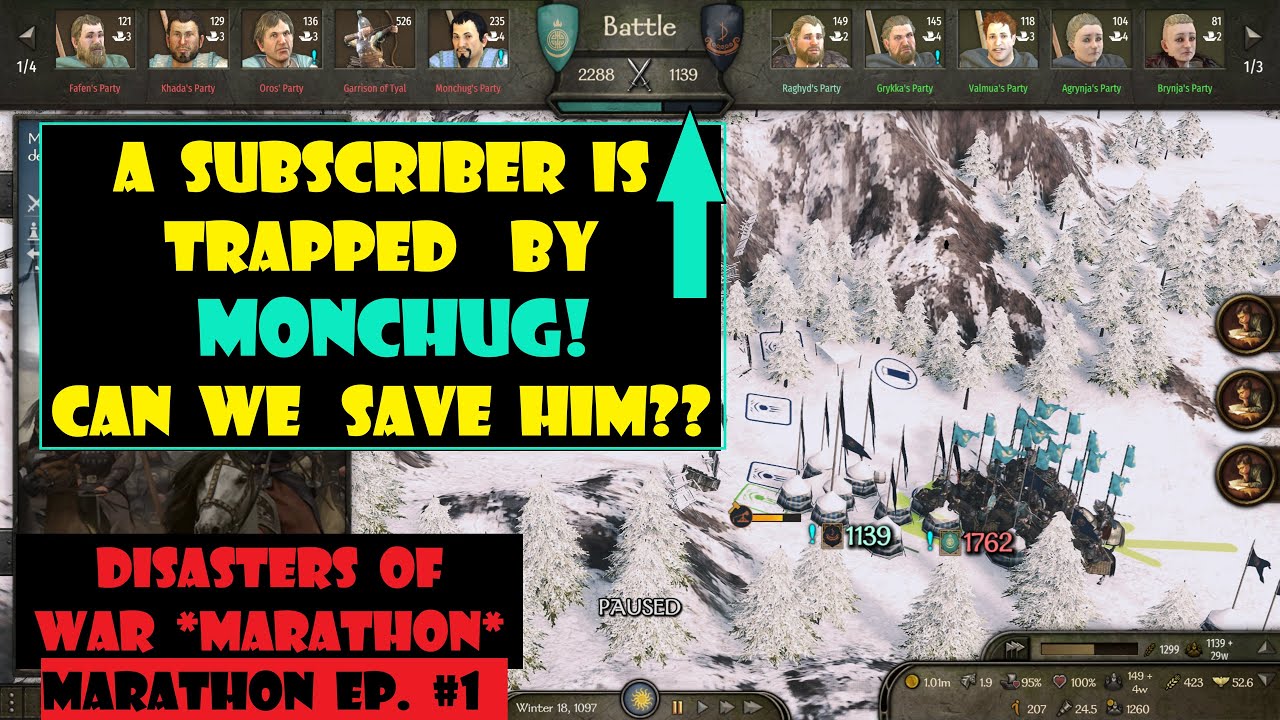 TRAPPED by Monchug, can we SAVE this Subscriber?? Disasters of War Sails *MARATHON*, EP. #1