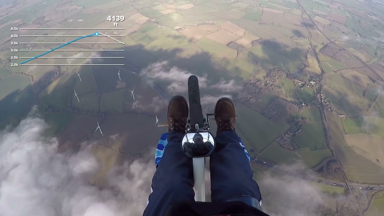 Paramotor trike spot landing