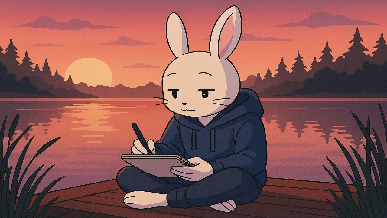 🎧 Sunset Scribbles [lofi chill / melancholic beats]
