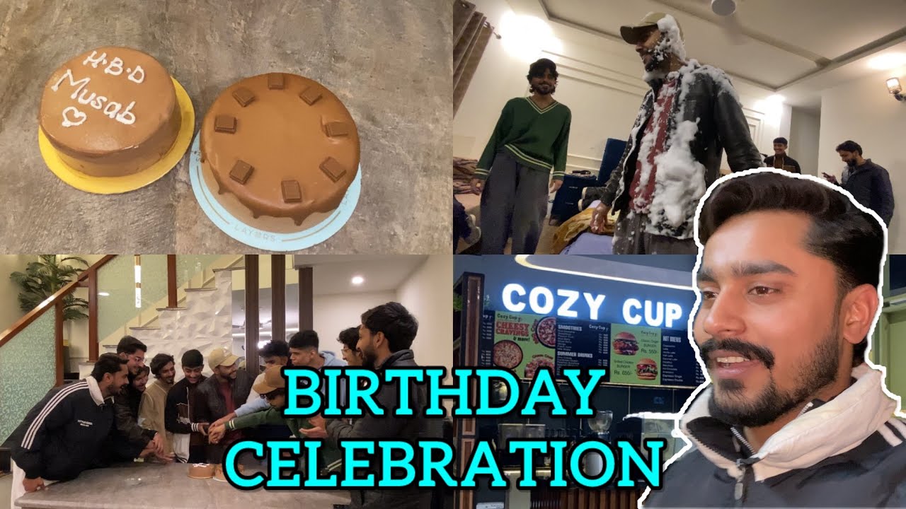 MUSAB BIRTHDAY CELEBRATION 🎉 | FRIENDS, FUN & CRAZY MOMENTS