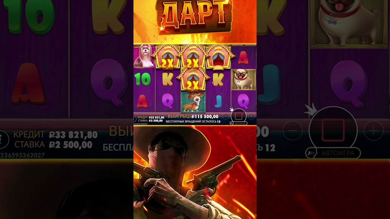 ПРИЯТНАЯ БОНУСЯМБА В СОБАКАХ #thedoghouse #bigwin #hugewin #занос #заносище