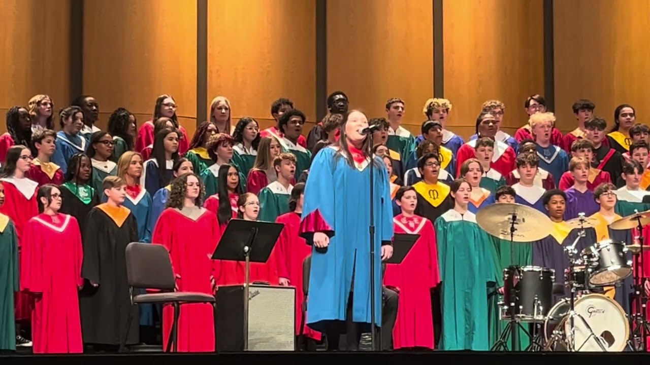2026 ASJ Jr High #Choir #singing “Akekho Ofana No Jesu” #concert #performance #singer #solo #music